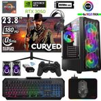 Xaser Armor X120 Ryzen 5 5500 32GB Ram 1tb M.2 Nvme SSD 6gb RTX3050 24" 180Hz Masaüstü Oyuncu Bilgisayarı