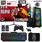 Xaser Armor X40 Ryzen 5 5500 16Gb Ram 512Gb M.2 Nvme Ssd 8Gb Rx580 24 Curved Oyuncu Tavsiye Sistem
