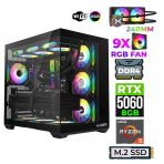 Xaser Astra X230 Ryzen 5 5600X 32Gb Ram 1Tb M.2 Nvme Ssd 8Gb Rtx5060 Sıvı Soğutmalı Oyuncu Tavsiye Sistem