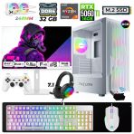 Xaser Astra X400 Ryzen 7 5700X 32Gb Ram 1Tb M.2 Nvme Ssd 16Gb Rtx5060 Ti Sıvı Soğutmalı 24,5" 240Hz Oyuncu Tavsiye Sistem