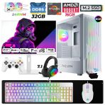 Xaser Astra X660 Ryzen 7 7700X 32Gb Ddr5 Ram 1Tb M.2 Nvme Ssd 16Gb Rx9060 Xt Sıvı Soğutmalı 24,5" 240Hz Oyuncu Tavsiye Sistem