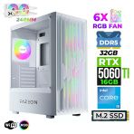 Xaser Astra X680 İ5 14400F 32Gb Ddr5 Ram 1Tb M.2 Nvme Ssd 16Gb Rtx5060 Ti Sıvı Soğutmalı Oyuncu Bilgisayarı