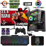 Xaser Blood X30 Ryzen 5 5500 16Gb Ram 512Gb M.2 Ssd 6Gb Gtx1660 Super 23.8" Masaüstü Oyuncu Bilgisayarı