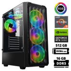 Xaser Delux X59 Ryzen 5 7600 16GB Ddr5 Ram 512GB M.2 Nvme SSD 12GB RTX3060 Masaüstü Oyuncu Bilgisayarı
