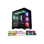 XASER Lexus x260 Ryzen 7 7800X3D 32GB DDR5 Ram 1TB M.2 NVMe SSD 12GB RTX5070 Sıvı Soğutmalı Oyuncu B