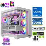 Xaser Master X8 İ7 12700Kf 32Gb Ddr5 Ram 1Tb M.2 Nvme Ssd 12Gb Rtx5070 Sıvı Soğutmalı Oyuncu Bilgisayarı