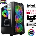 Xaser Nano X20 I3 13100F 16GB Ram 512GB M.2 Nvme SSD 8gb RX580 Oyuncu Hazır Tavsiye Sistem - Siyah - Yok