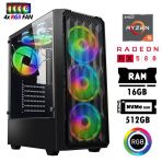 Xaser Nano X50 Ryzen 5 5500 16Gb Ram 512Gb M.2 Nvme Ssd 8Gb Rx580 Oyuncu Hazır Tavsiye Sistem