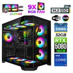 Xaser Pearl X70 İ9 14900Kf 32Gb Ddr5 Ram 2Tb M.2 Nvme Ssd 16Gb Rtx5080 Oyuncu Render Tavsiye Sistem