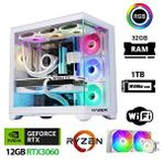 Xaser Sword X100 Ryzen 5 5600 32gb Ram 1tb M.2 Nvme Ssd 12gb Rtx3060 Sıvı Soğutmalı Oyuncu Tavsiye Sistem