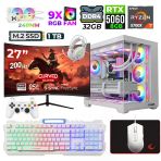 Xaser Sword X55 Ryzen 7 5700X 32GB RAM 1TB SSD 8GB RTX 5060 FreeDOS 27 inç Monitör Oyun Bilgisayarı