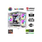 XASER Sword X60 Eko Ryzen 7 5700X 16GB Ram 512GB M.2 NVMe SSD 8GB RTX5060 Masaüstü Oyuncu Bilgisayar