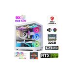 XASER Sword X60 Ryzen 7 5700X /32GB RAM/ASUS 8GB RTX5060/ 1TB M.2 SSD /Sıvı Soğutmalı Oyuncu Bilgisayarı