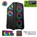 Xaser Thunder X710 Ryzen 5 7500F 32GB Ddr5 Ram 1tb M.2 Nvme SSD 8gb RTX5060TI Sıvı Soğutmalı Oyuncu Bilgisayarı