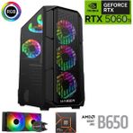 Xaser Thunder X710 Ryzen 5 7500F 32GB Ddr5 Ram 1tb M.2 Nvme SSD 8gb RTX5060TI Sıvı Soğutmalı Oyuncu Hazır Sistem