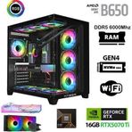 Xaser Velox X30 Ryzen 7 7700 64Gb Ddr5 Ram 2Tb M.2 Nvme Ssd 16Gb Rtx5070ti Masaüstü Oyuncu Bilgisayarı