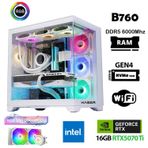 Xaser Velox X400 İ7 14700F 64Gb Ddr5 Ram 2Tb M.2 Nvme Ssd 16Gb Rtx5070ti Masaüstü Oyuncu Bilgisayarı