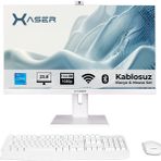 Xaser XS169 Intel Core i3-12100 16GB RAM 512GB SSD 23.8" Full HD Webcam Wi-Fi Bluetooth All In One Bilgisayar - Beyaz