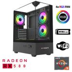 Xaser Xsr1111 Ryzen 5 5600 32Gb Ram 1Tb M.2 Nvme Ssd 8Gb Rx580 Oyun Hazır Sistem