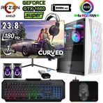Xaser Xsr1201 Ryzen 5 5500 32GB Ram 1TB M.2 NVMe SSD 6GB GTX1660 Super 180Hz Curved Masaüstü Oyuncu Bilgisayarı