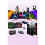 Xaser XSR208 i5-3470 16GB RAM 512GB SSD RX 550 FreeDOS 24 inç Çift Monitör Oyun Bilgisayarı