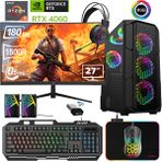 Xaser XSR480 Ryzen 5 5600 32GB RAM 512GB SSD 8GB RTX 4060 FreeDOS 27 inç Monitör Oyun Bilgisayarı