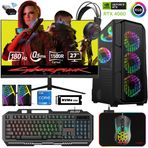 Xaser XSR516 i5-12400F 32GB RAM 512GB SSD 8GB RTX 4060 FreeDOS 27 inç Monitör Oyun Bilgisayarı