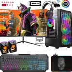 Xaser XSR750 i5-4570 16GB RAM 256GB SSD 8GB RX 580 FreeDOS 24 inç Monitör Oyun Bilgisayarı