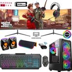 Xaser XSR795 i7-4770 16GB RAM 512GB SSD 8GB RX 580 FreeDOS 24 inç Dual Monitör Oyun Bilgisayarı