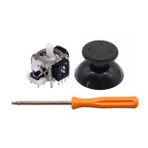 Xbox 360 Analog Motor Topuz T8 Tornavida Tamir Set 1+1 Siyah Xbox 360 Kol Tamir Yedek Parça