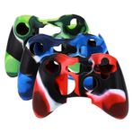 Xbox 360 Controller için 3 Paket Xbox 360 Denetleyici Kaplaması, Leery Premium Süper Kavrama Koruyucu Kılıf