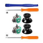 Xbox One Analog Motor Topuz 2+2 T6 T8 Tornavida Ayırıcı Tamir Set XBOX One Kol Yedek Parça