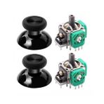 Xbox One Analog Motor Topuz Seti 2+2 One - One S/X - Series S/X Uyumlu Siyah