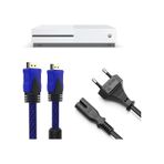 Xbox One S Güç Kablosu Hdmi Örgülü Kablo Set Xbox Aksesuar
