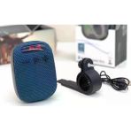 Xbyc 2727 Bluetooth Bağlantılı Hoparlör Su Geçirmez Şarjlı Bisiklet Motosiklet Hoparlörü Lacivert