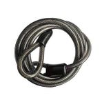 Xbyc 4501K Guclu Celik Kablo Halat Kilit 8 X 1850 Mm Motosiklet Bisiklet Halat Kilidi