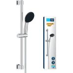 XD Design Grohe Vitalio Start 110 Sürgülü Duş Seti, 110MM Yuvarlak 3 Akışlı El Duşu, 600MM Sürgülü Ray, 1750MM