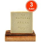 xdeonss Argan Yağı Sabunu El Yapımı Doğal 120 G x 3 Adet - Renkli