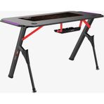 Xdrive Toprak Serisi Profesyonel Rgb Oyuncu Masası 75 x 130 x 60 CM Siyah