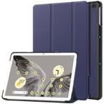 XENITE Google Pixel 11 inç Tablet Kılıfı Braketi Deri Kılıf için Kapak (Color : Blue)