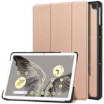 XENITE Google Pixel 11 inç Tablet Kılıfı Braketi Deri Kılıf için Kapak (Color : Rose Gold)