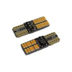 xenled Turuncu T10 Dipsiz W5w Canbus 24 Ledli Park Plaka Ampulü (2ADET)