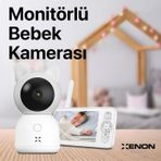 Xenon Smart Akıllı Bebek Kamerası Dijital Monitörlü 5" LCD