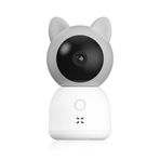 Xenon Smart Akıllı Bebek Kamerası Mobil Uygulama Denetimli Sıcaklık ve Nem Ölçen Ninni Çalan FHD Gece Görüşlü Çift Yönlü Ses İletişimli Wi-Fi Bebek İzleme Monitörü Baby Camera X7201
