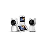 Xenon Smart Akıllı İkili Bebek Kamerası Dijital 5'' LCD Monitörlü Sıcaklık ve Nem Ölçen Ninni Çalan Gece Görüşlü Çift Yönlü Sesli İletişim Baby Camera