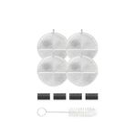 Xenon Smart Akıllı Kedi Su Pınarı 4'lü Yedek Filtre - Şeffaf