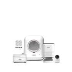 Xenon Smart Akıllı Kedi Tuvaleti Kamera & Mama Kabı & Su Pınarı Ve Filtre 5'li Pet Seti - Beyaz