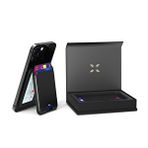 Xenon Smart Akıllı MagSafe Cüzdan | Find My Desteği, Manyetik Standlı, Takip Edilebilir Cüzdan (X6608) Siyah