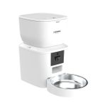 Xenon Smart Akıllı Otomatik Kedi Köpek Mama Kabı Mobil Uygulama ile Uzaktan Kontrol Gece Görüş Kameralı ve Sesli İletişim Programlanabilir Çelik Besleme Kasesi X8604