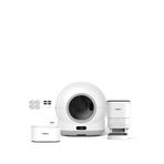 Xenon Smart Akıllı Otomatik Kedi Tuvaleti + Otomatik Mama Kabı + Su Pınarı Ve Filtre 4'lü Pet Ürünleri Seti - Beyaz